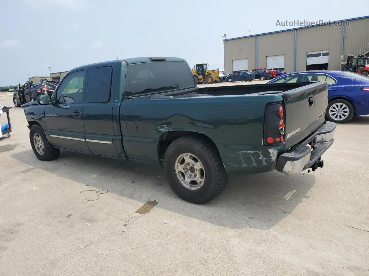 2003 Chevrolet Silverado C1500 Green vin: 2GCEC19V631301303