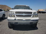 2003 Chevrolet Silverado C1500 White vin: 2GCEC19V631320952