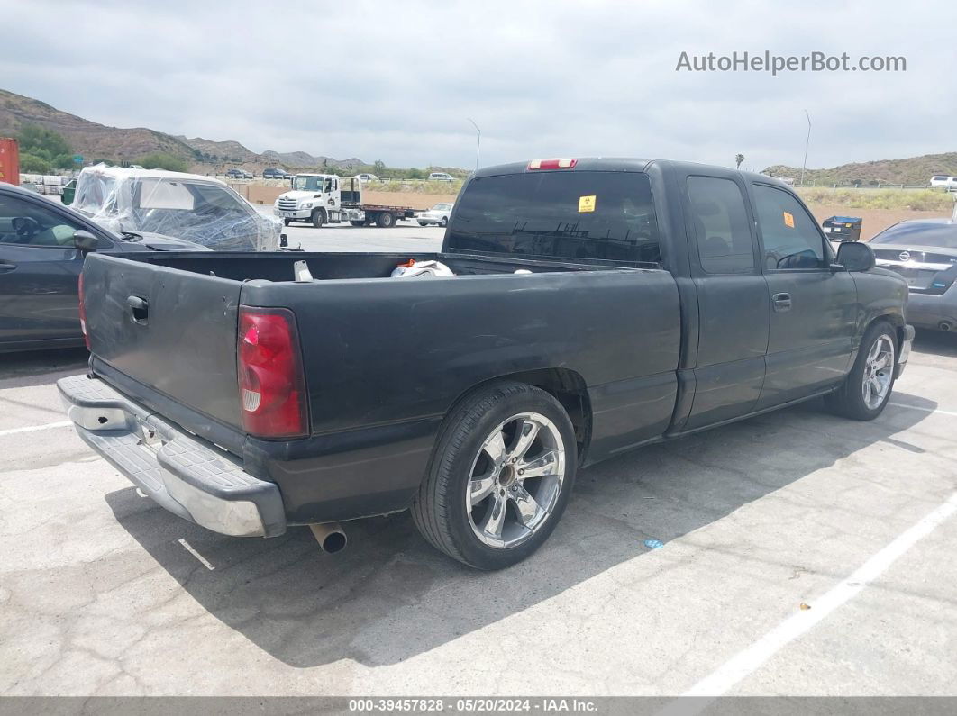 2003 Chevrolet Silverado 1500 Ls Black vin: 2GCEC19V731197484