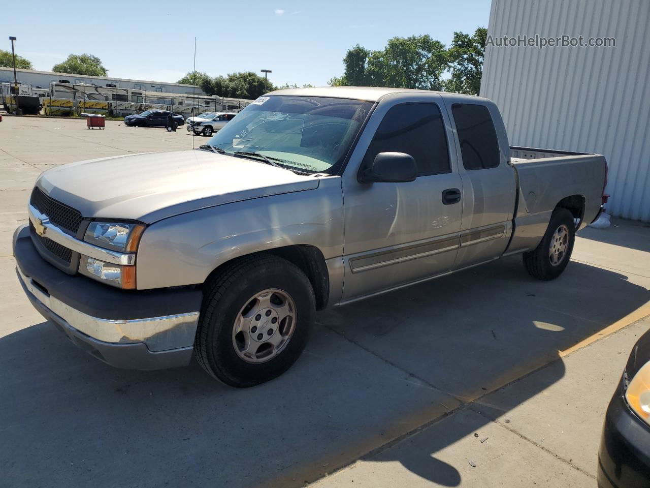 2003 Chevrolet Silverado C1500 Tan vin: 2GCEC19V831174828