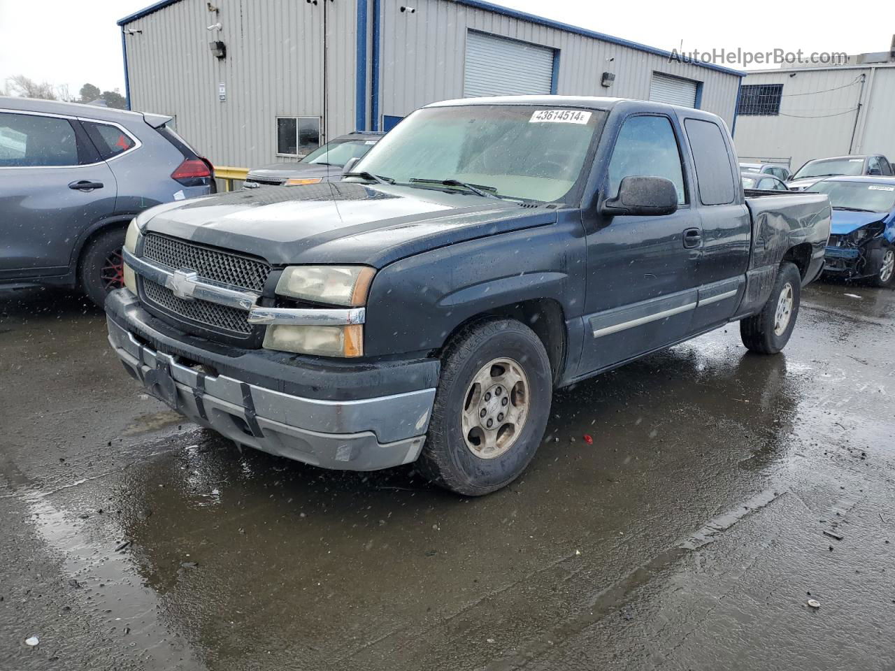 2003 Chevrolet Silverado C1500 Gray vin: 2GCEC19V831206547