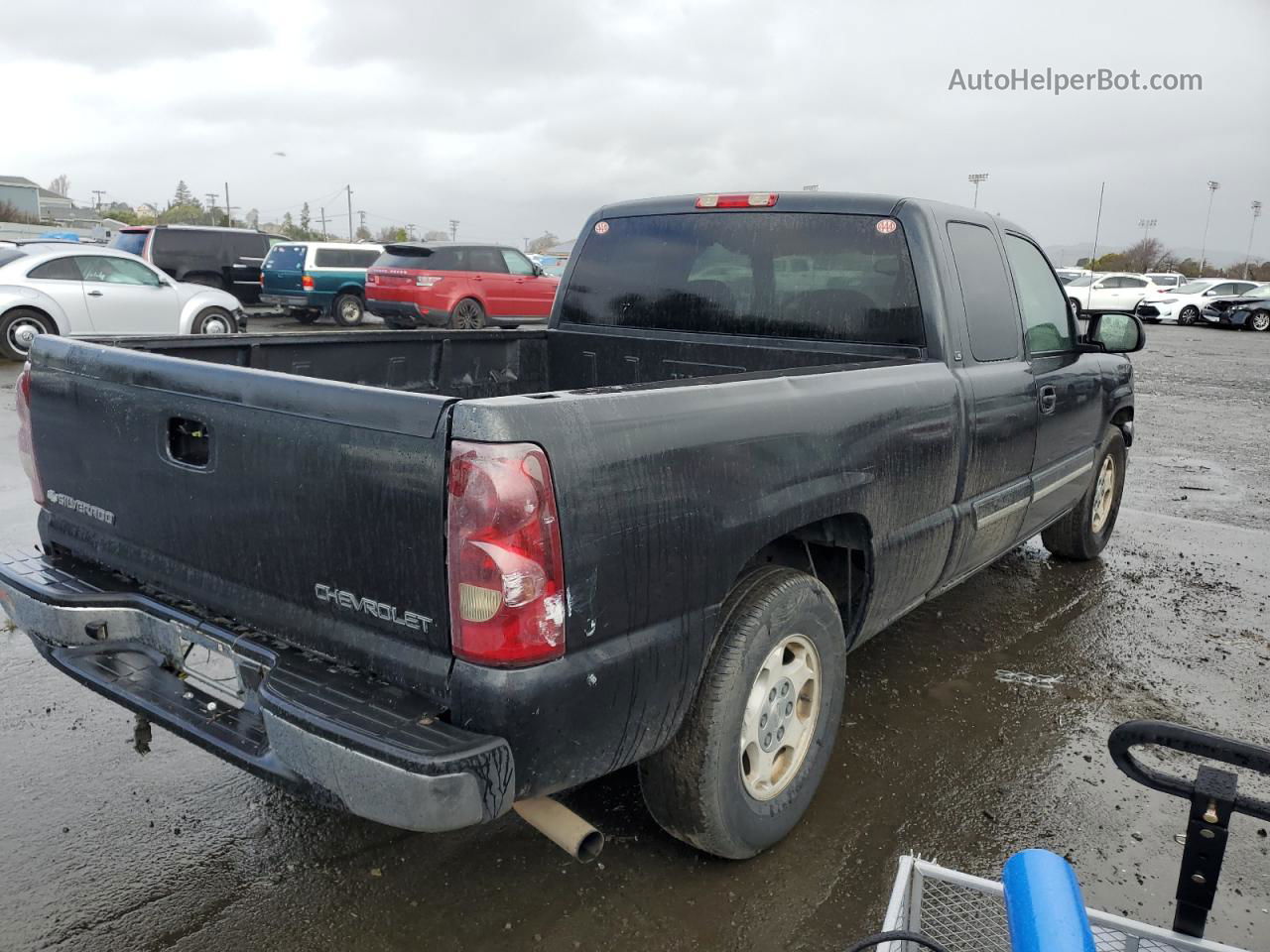 2003 Chevrolet Silverado C1500 Gray vin: 2GCEC19V831206547