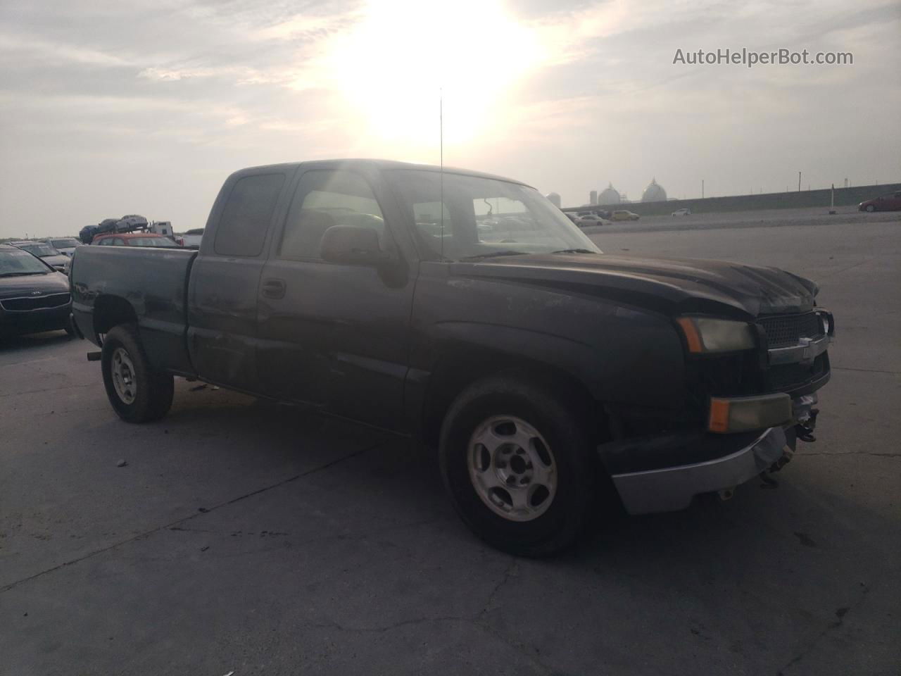 2003 Chevrolet Silverado C1500 Charcoal vin: 2GCEC19V831297612