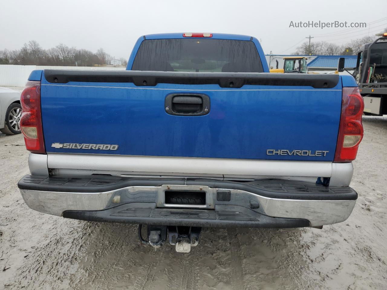 2003 Chevrolet Silverado C1500 Синий vin: 2GCEC19V931271407