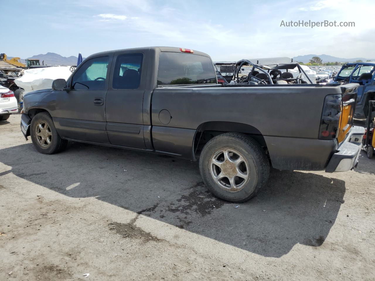 2003 Chevrolet Silverado C1500 Gray vin: 2GCEC19V931312215