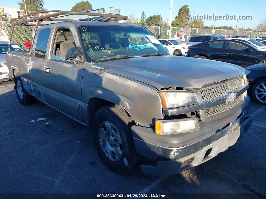 2003 Chevrolet Silverado 1500 Ls Gray vin: 2GCEC19V931331802