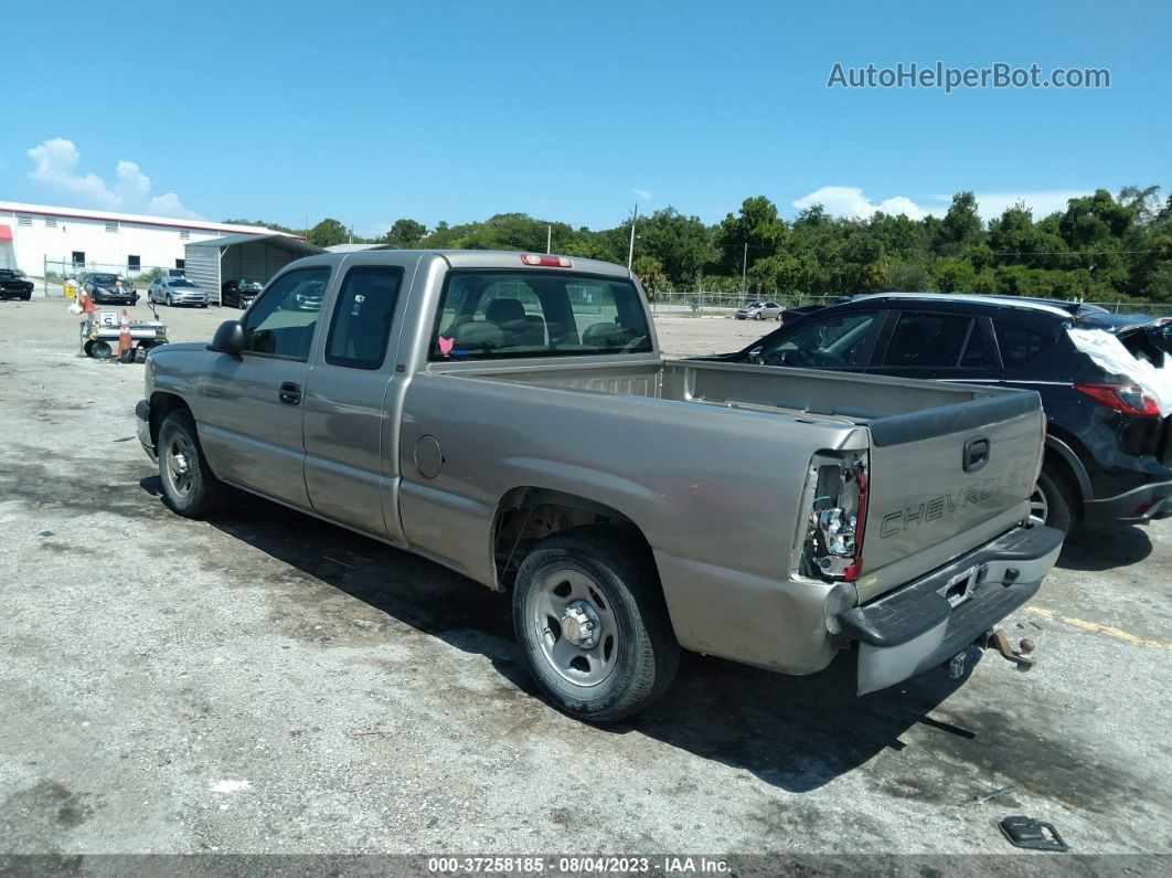 2003 Chevrolet Silverado 1500 Work Truck Gold vin: 2GCEC19X031352846