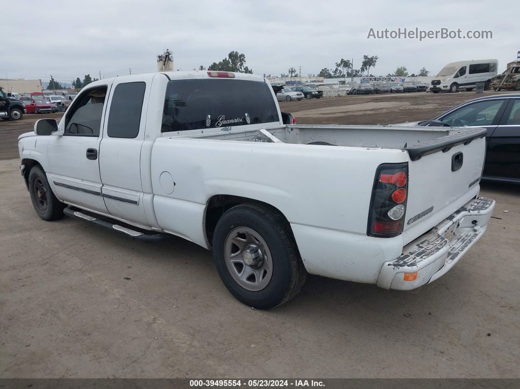 2003 Chevrolet Silverado 1500 Ls White vin: 2GCEC19X131389954