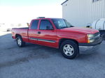 2003 Chevrolet Silverado C1500 Red vin: 2GCEC19X131411144