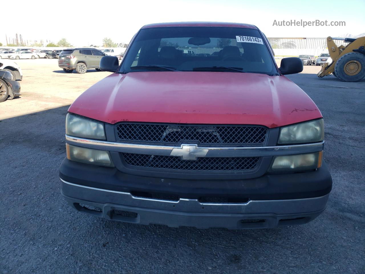 2003 Chevrolet Silverado C1500 Red vin: 2GCEC19X131411144