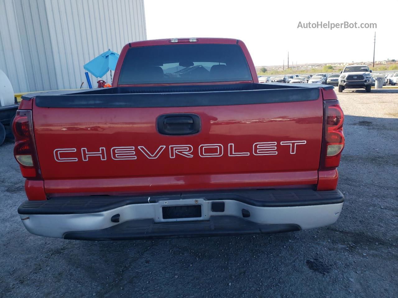 2003 Chevrolet Silverado C1500 Red vin: 2GCEC19X131411144