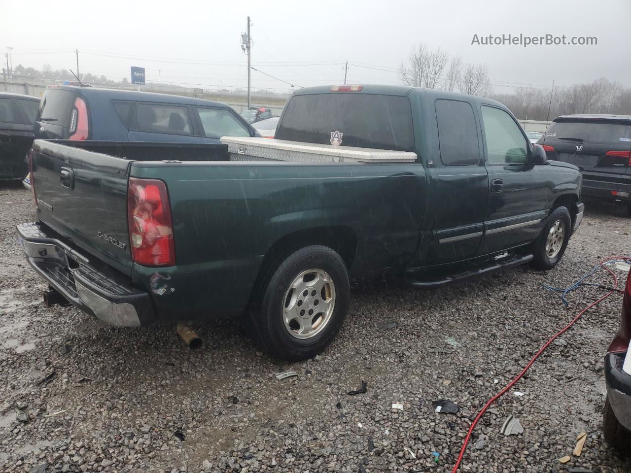 2003 Chevrolet Silverado C1500 Зеленый vin: 2GCEC19X331152835