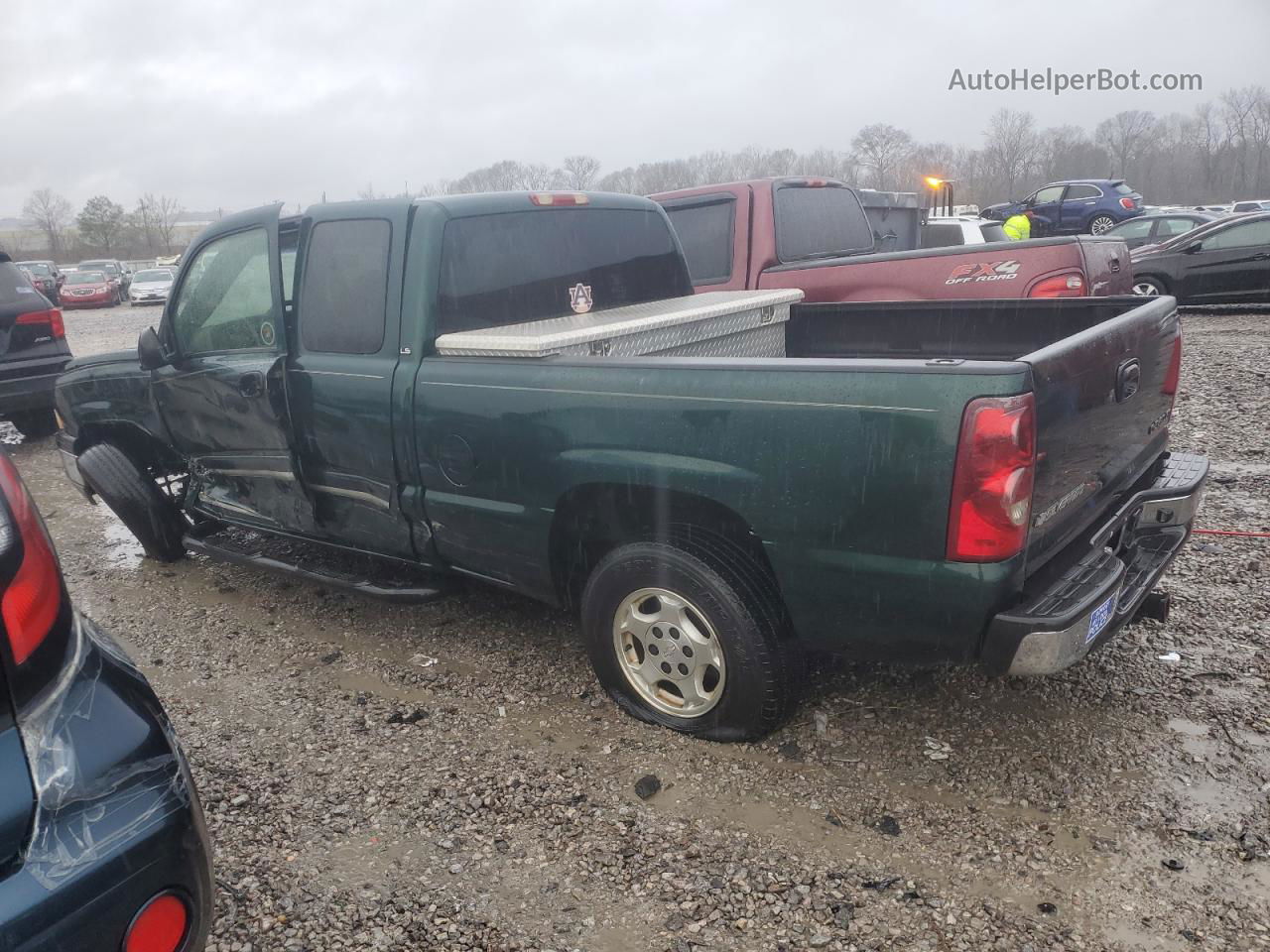 2003 Chevrolet Silverado C1500 Зеленый vin: 2GCEC19X331152835