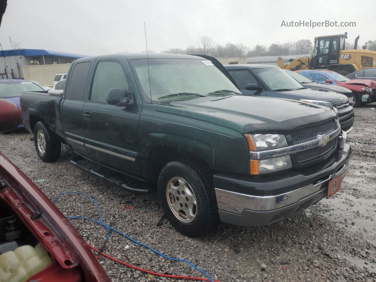 2003 Chevrolet Silverado C1500 Зеленый vin: 2GCEC19X331152835