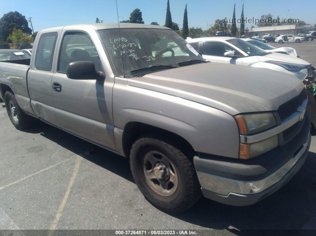 2003 Chevrolet Silverado 1500 Work Truck Champagne vin: 2GCEC19X531313850