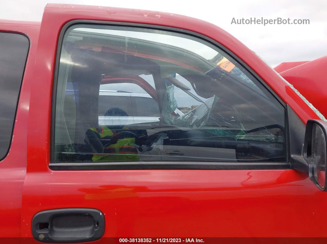 2003 Chevrolet Silverado 1500 Work Truck Red vin: 2GCEC19X631145345