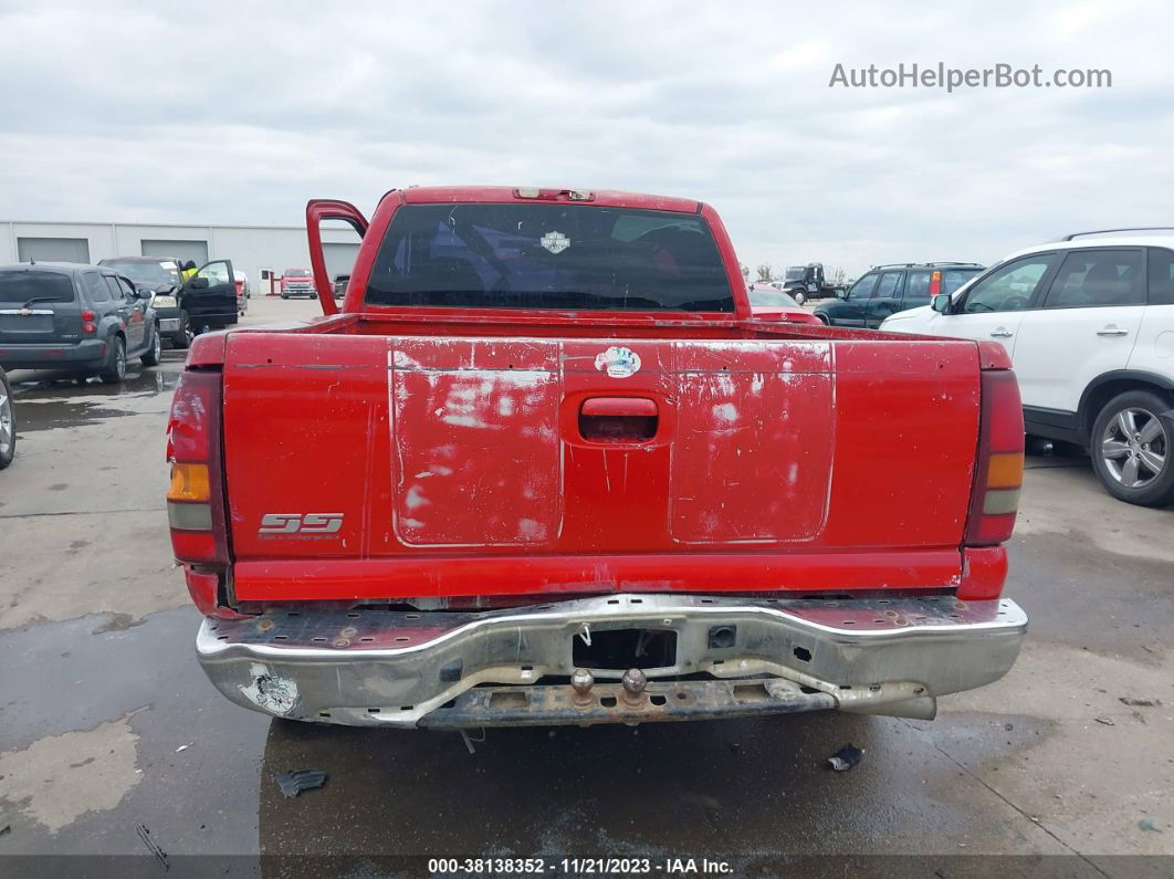 2003 Chevrolet Silverado 1500 Work Truck Red vin: 2GCEC19X631145345