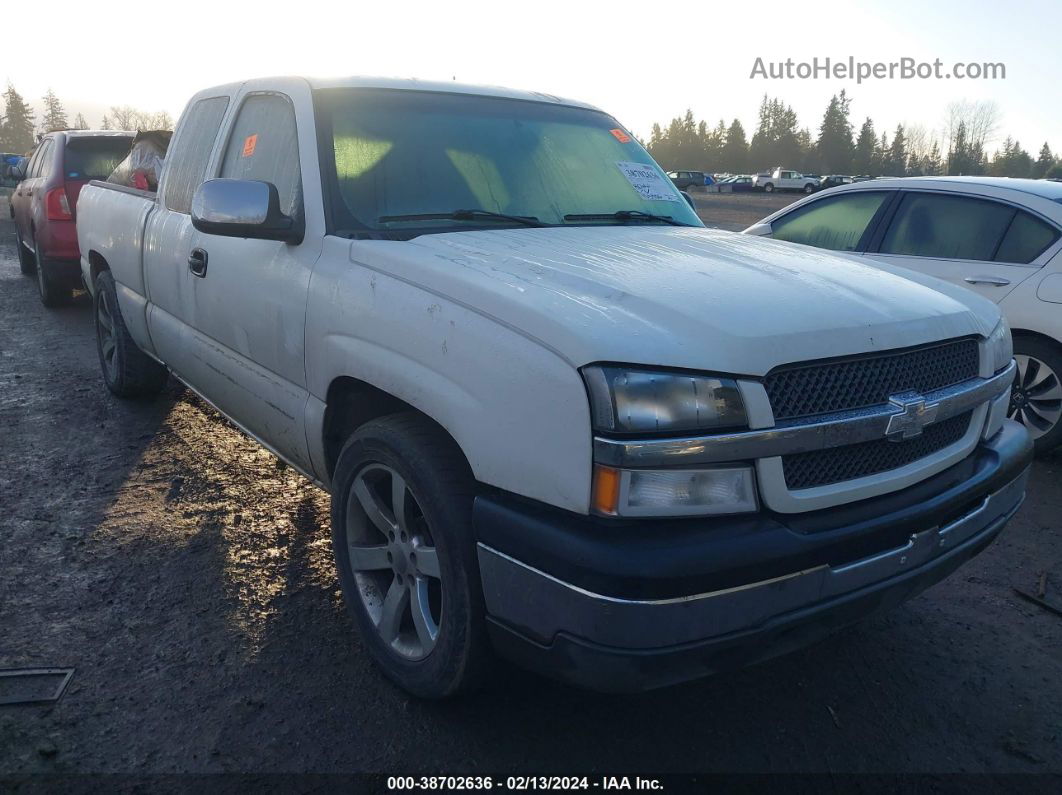 2003 Chevrolet Silverado 1500   Белый vin: 2GCEC19X731134239