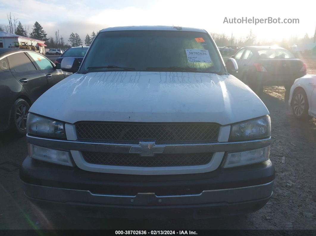 2003 Chevrolet Silverado 1500   White vin: 2GCEC19X731134239