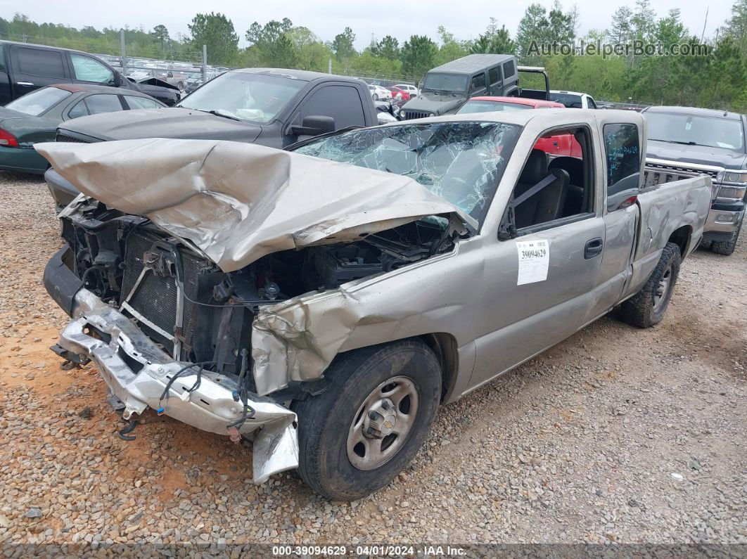 2003 Chevrolet Silverado 1500 Work Truck Gold vin: 2GCEC19XX31378628