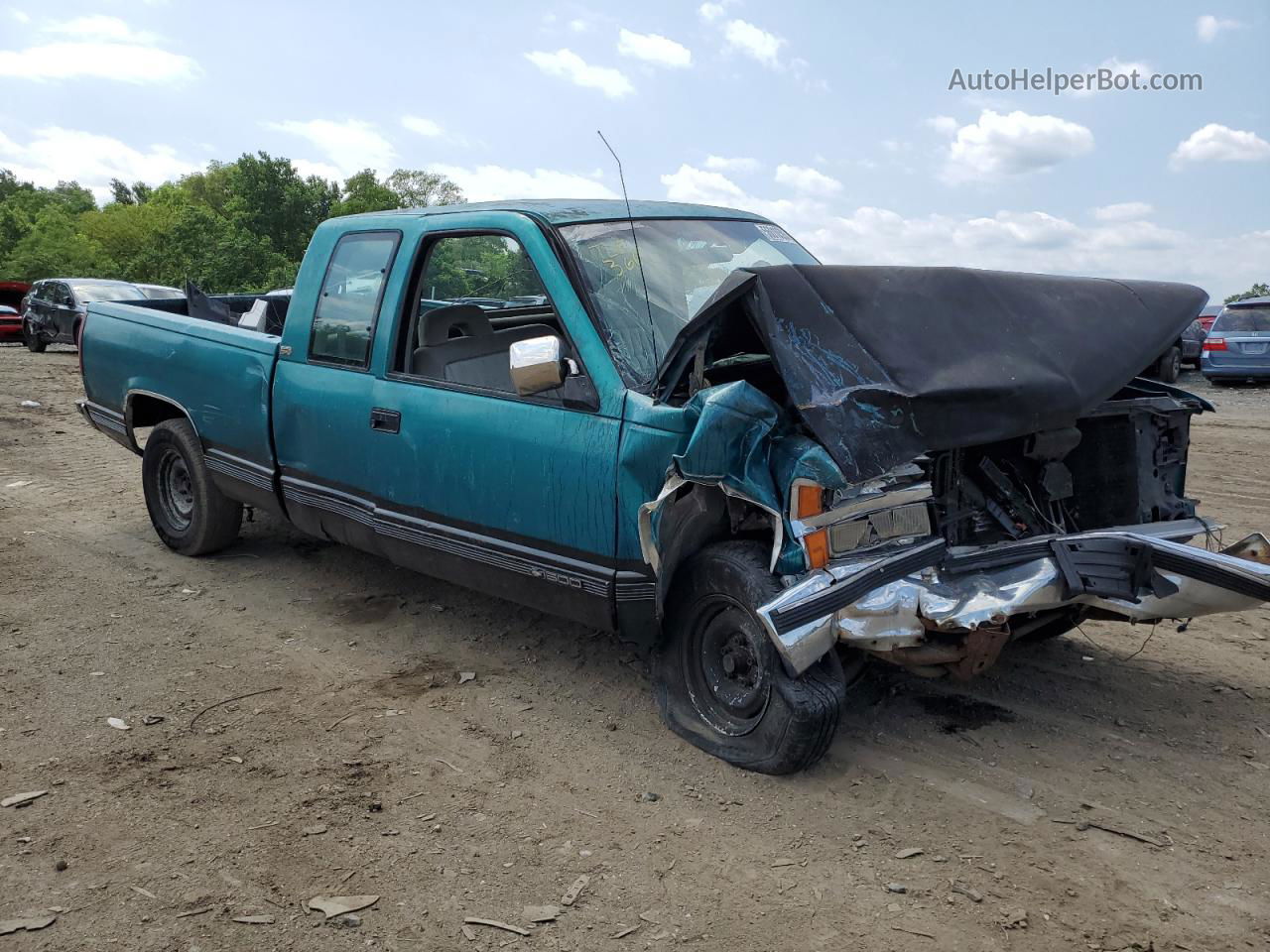 1993 Chevrolet Gmt-400 C1500 Green vin: 2GCEC19Z2P1242162