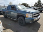 2008 Chevrolet Silverado K1500 Blue vin: 2GCEK133881268709