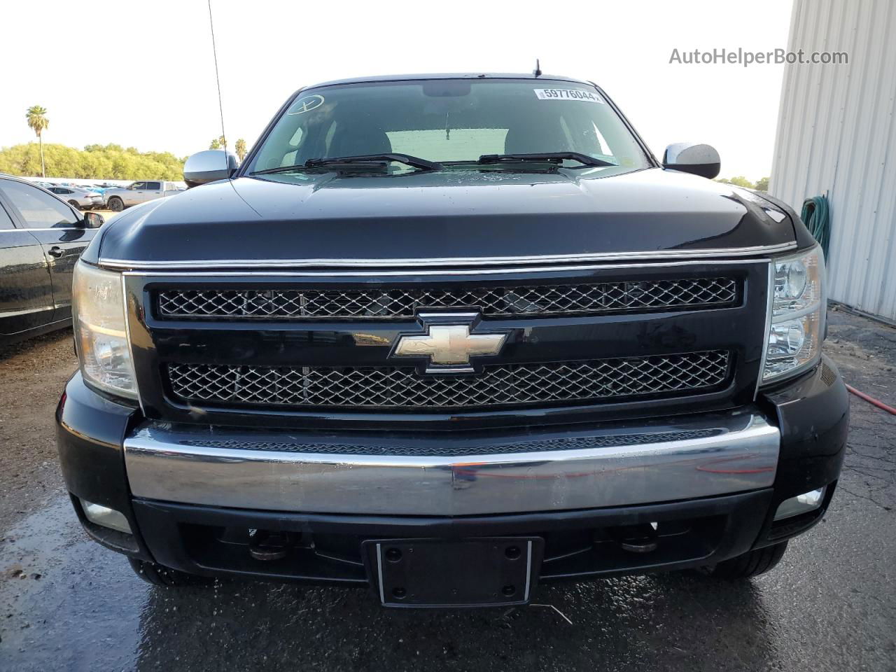 2008 Chevrolet Silverado K1500 Black vin: 2GCEK133X81153531