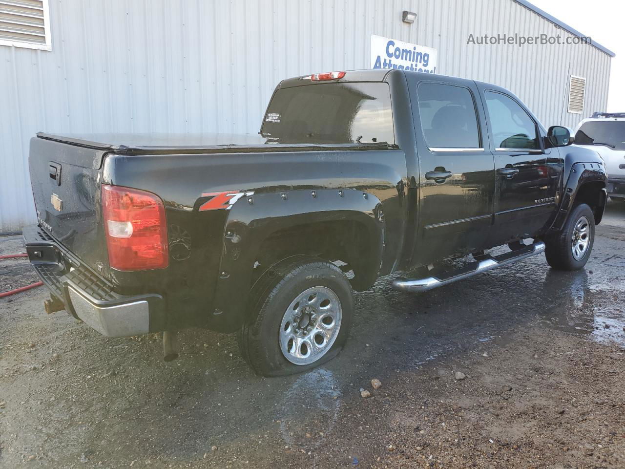 2008 Chevrolet Silverado K1500 Black vin: 2GCEK133X81153531