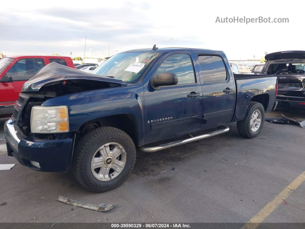 2008 Chevrolet Silverado 1500 Lt1 Синий vin: 2GCEK133X81252186