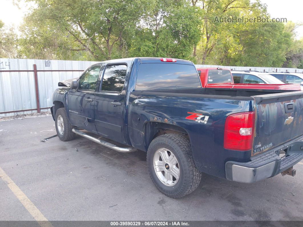 2008 Chevrolet Silverado 1500 Lt1 Blue vin: 2GCEK133X81252186