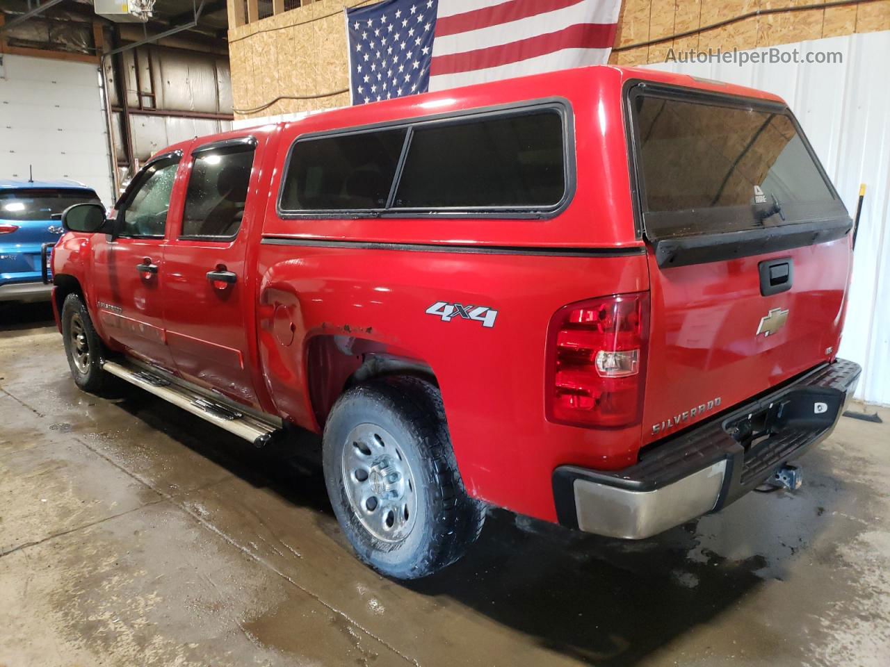 2008 Chevrolet Silverado K1500 Red vin: 2GCEK13C281308167