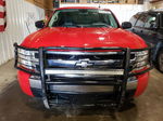 2008 Chevrolet Silverado K1500 Red vin: 2GCEK13C281308167