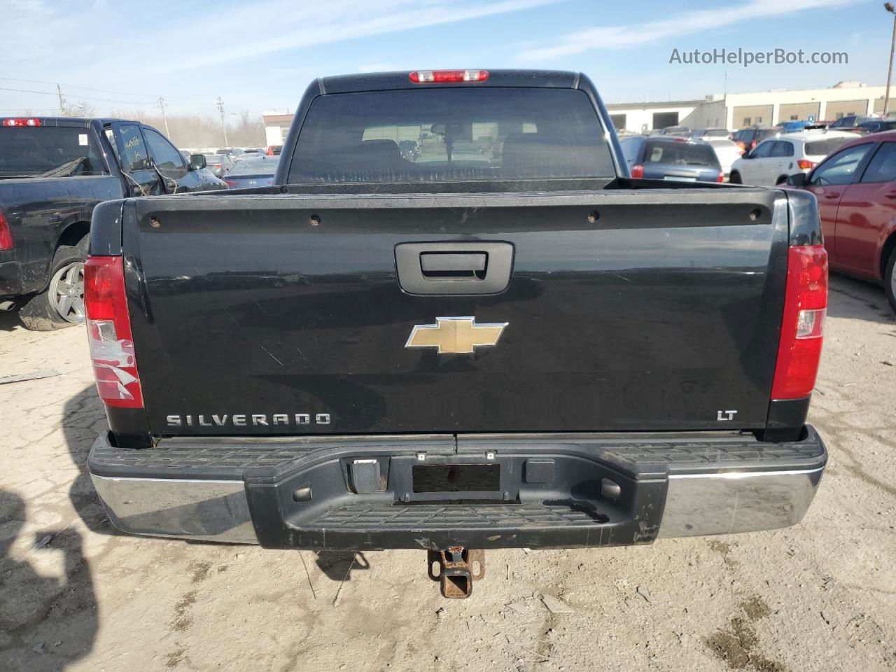 2008 Chevrolet Silverado K1500 Black vin: 2GCEK13C681185764