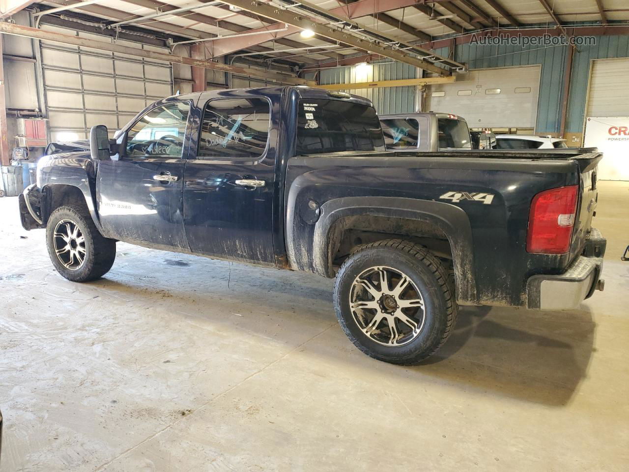 2008 Chevrolet Silverado K1500 Blue vin: 2GCEK13C981168909