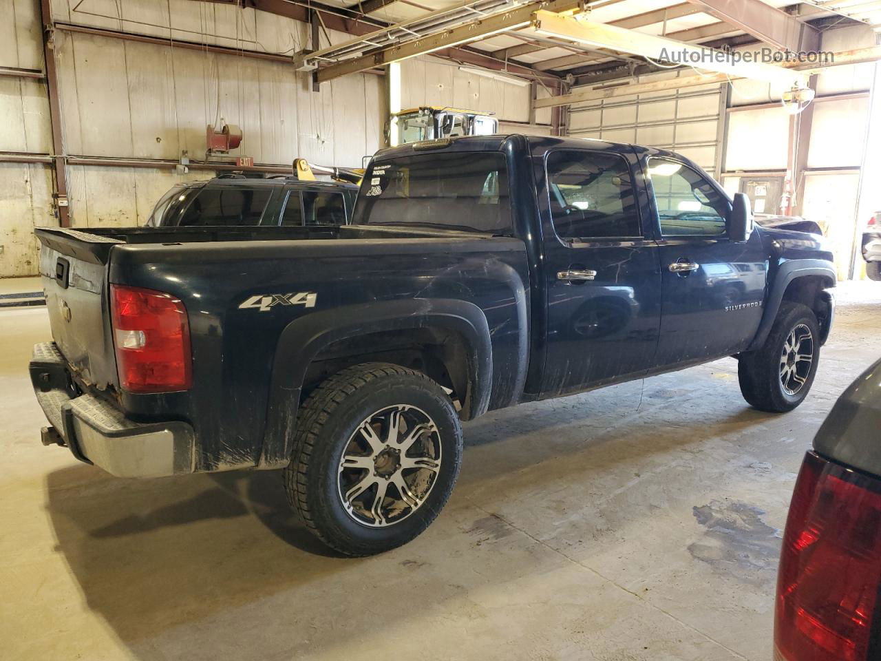 2008 Chevrolet Silverado K1500 Blue vin: 2GCEK13C981168909