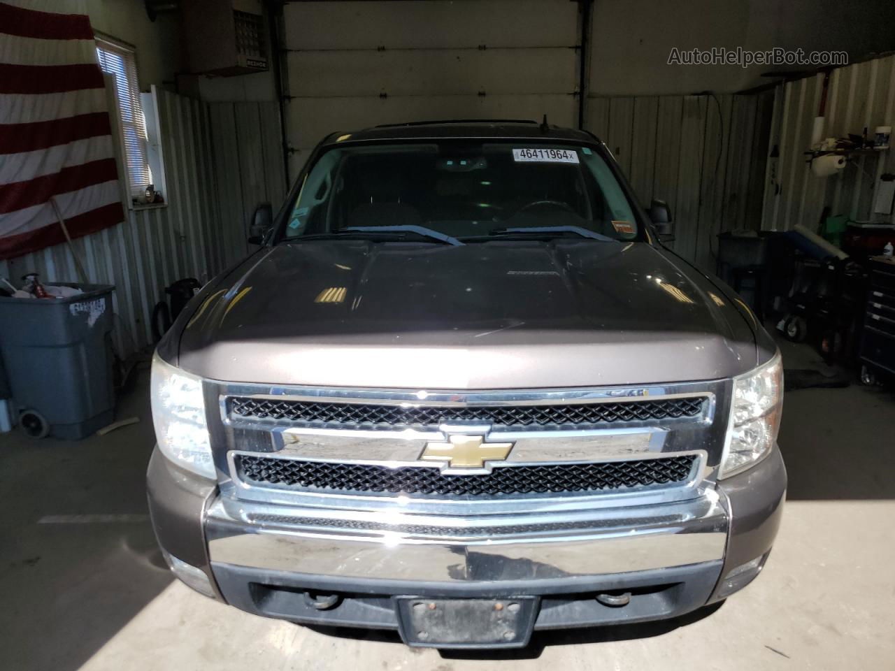 2008 Chevrolet Silverado K1500 Brown vin: 2GCEK13J381281754