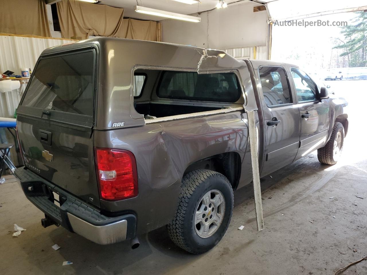 2008 Chevrolet Silverado K1500 Brown vin: 2GCEK13J381281754