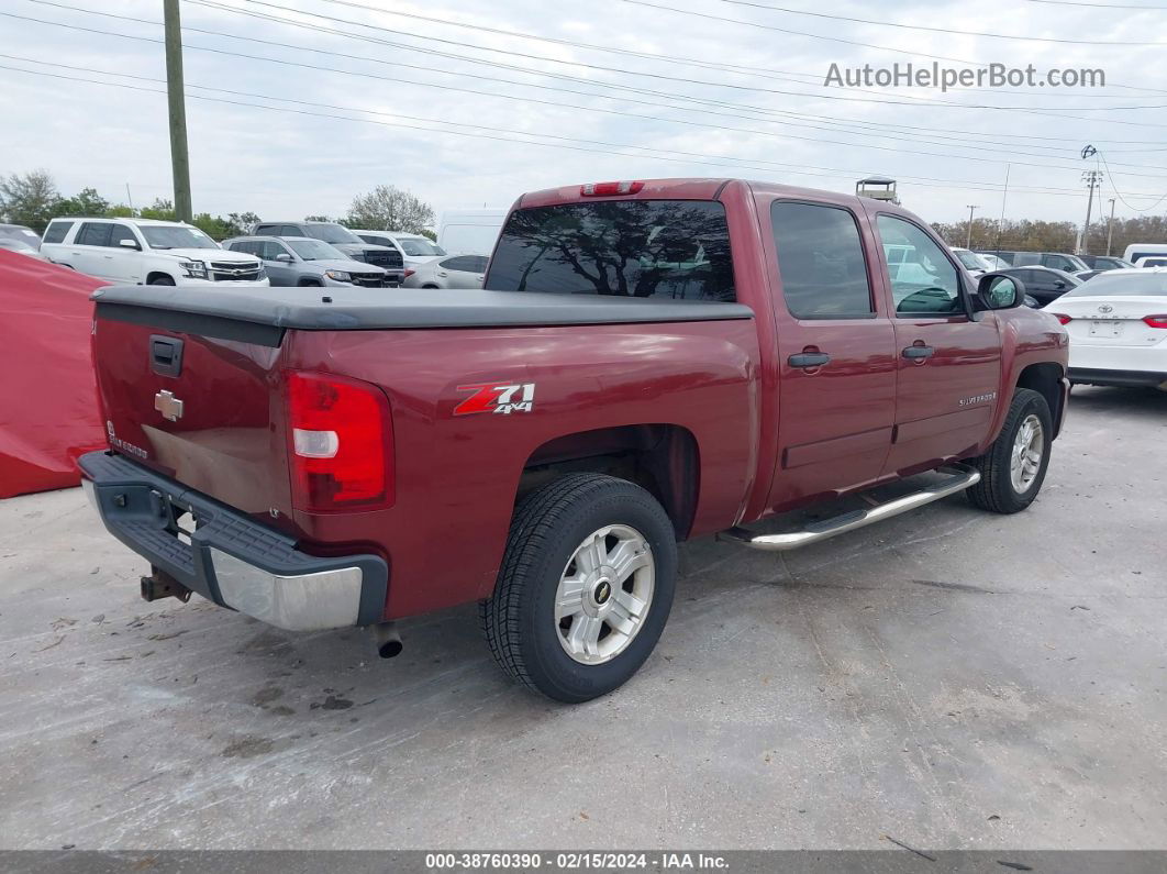 2008 Chevrolet Silverado 1500 Lt2 Maroon vin: 2GCEK13M181205752