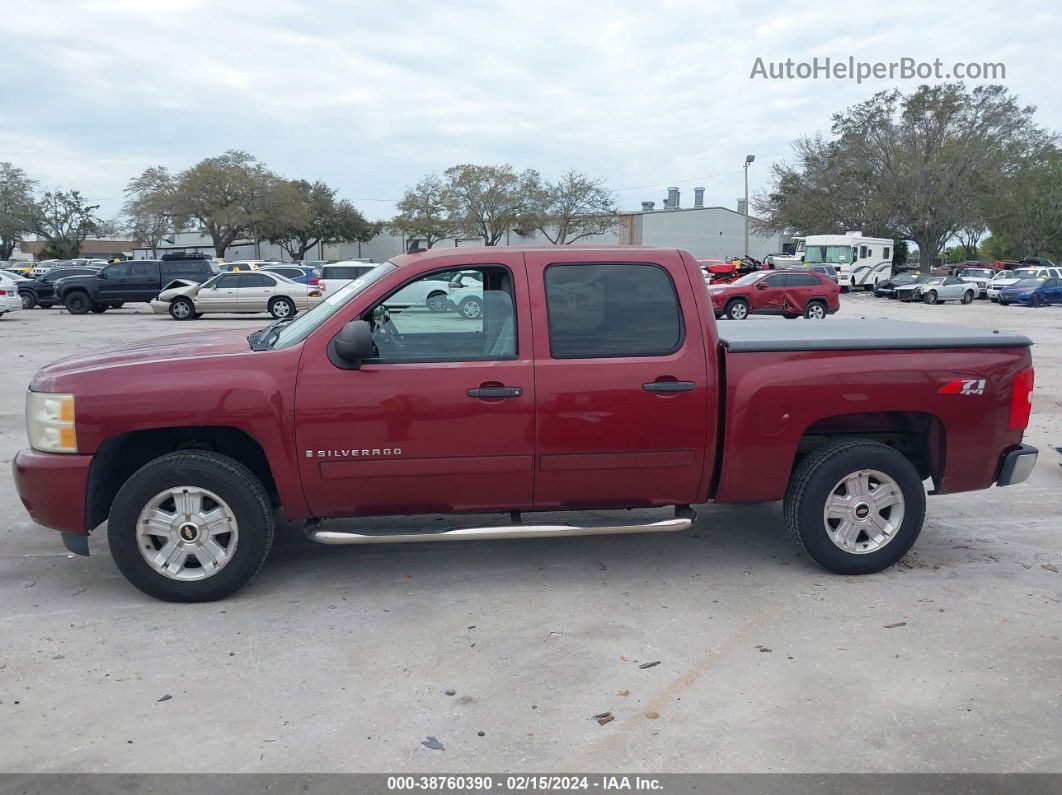 2008 Chevrolet Silverado 1500 Lt2 Maroon vin: 2GCEK13M181205752