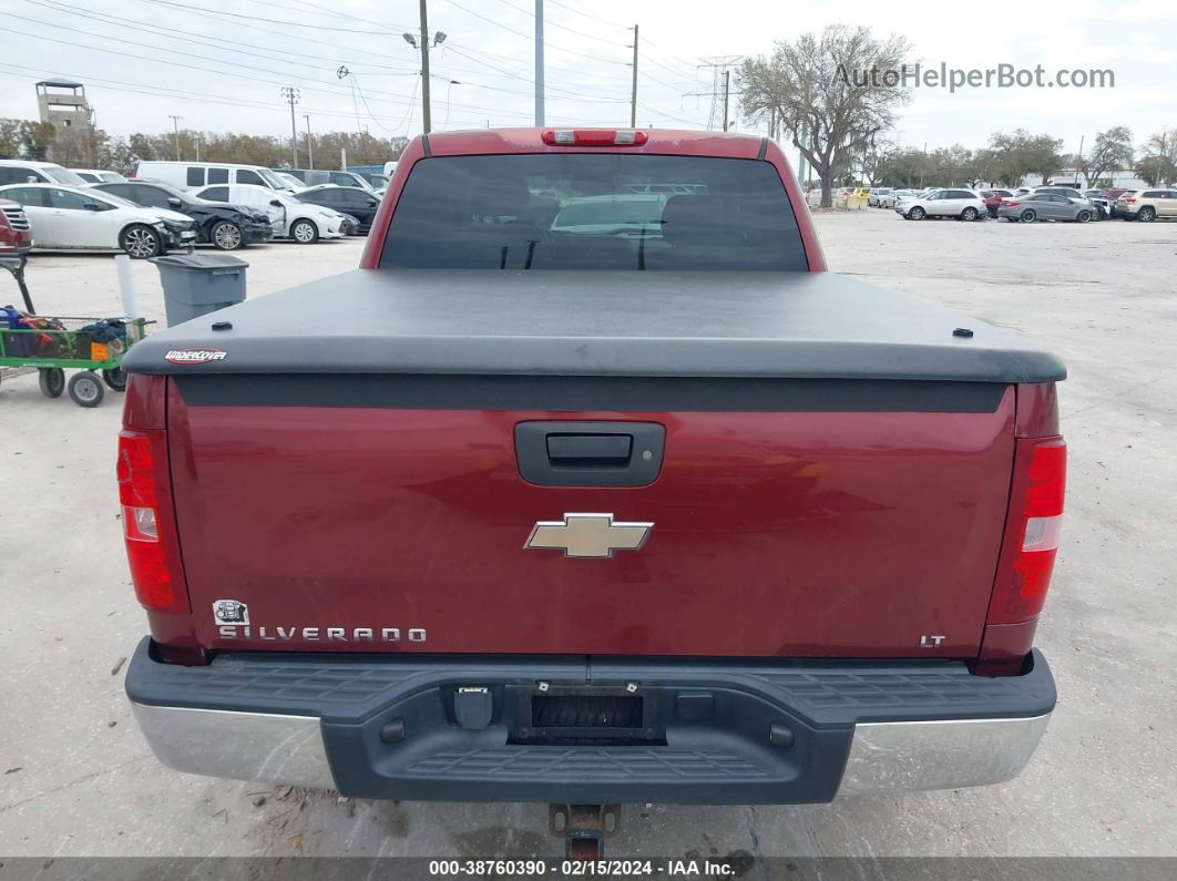 2008 Chevrolet Silverado 1500 Lt2 Maroon vin: 2GCEK13M181205752