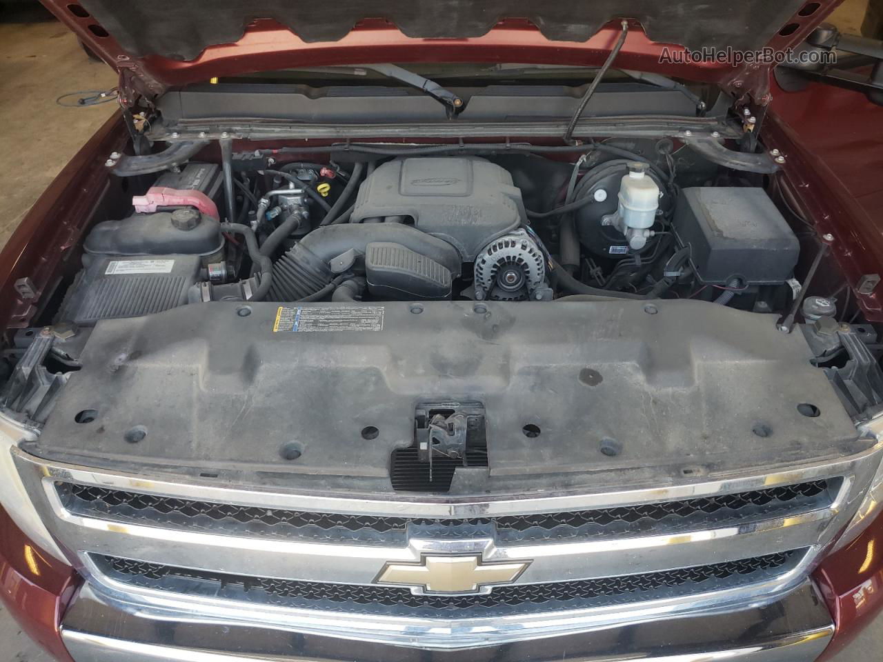 2008 Chevrolet Silverado K1500 Бордовый vin: 2GCEK13M281147232