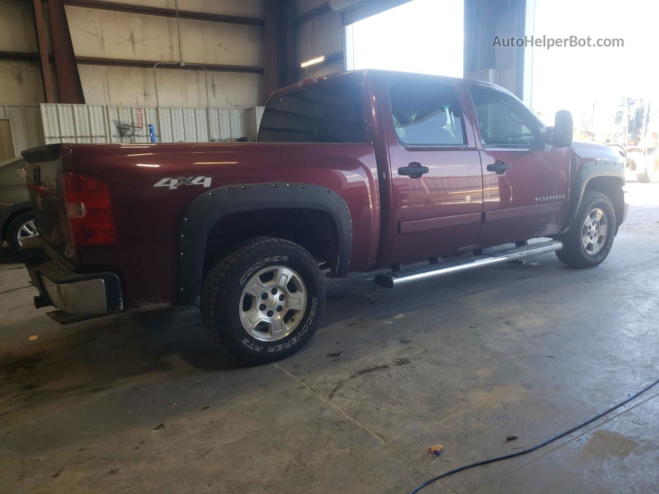 2008 Chevrolet Silverado K1500 Burgundy vin: 2GCEK13M281147232