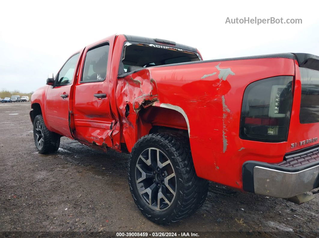 2008 Chevrolet Silverado 1500 Lt1 Red vin: 2GCEK13M481100851