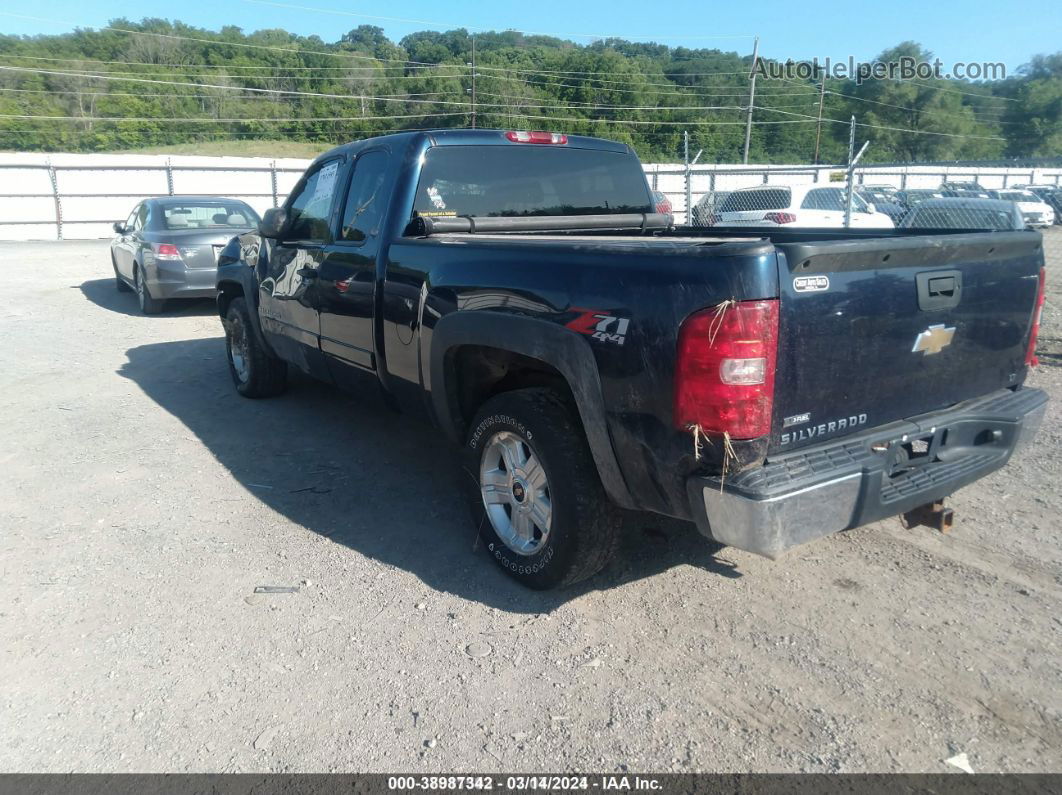 2008 Chevrolet Silverado 1500 Lt1 Dark Blue vin: 2GCEK190181230963