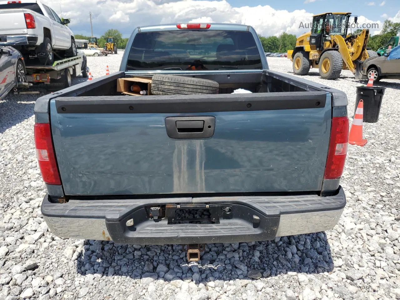 2008 Chevrolet Silverado K1500 Black vin: 2GCEK190381171818