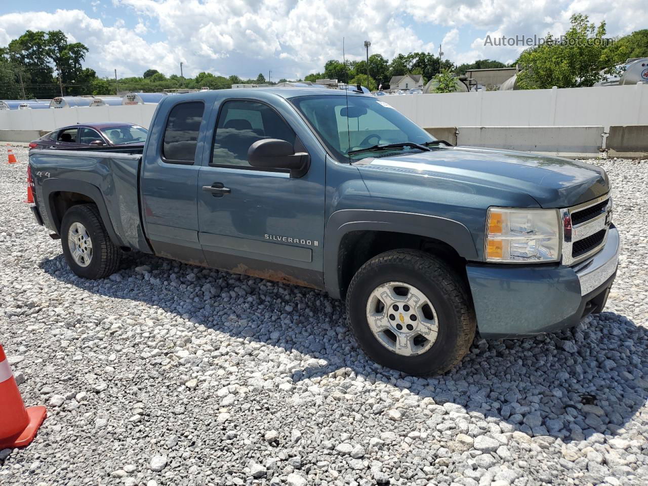 2008 Chevrolet Silverado K1500 Black vin: 2GCEK190381171818