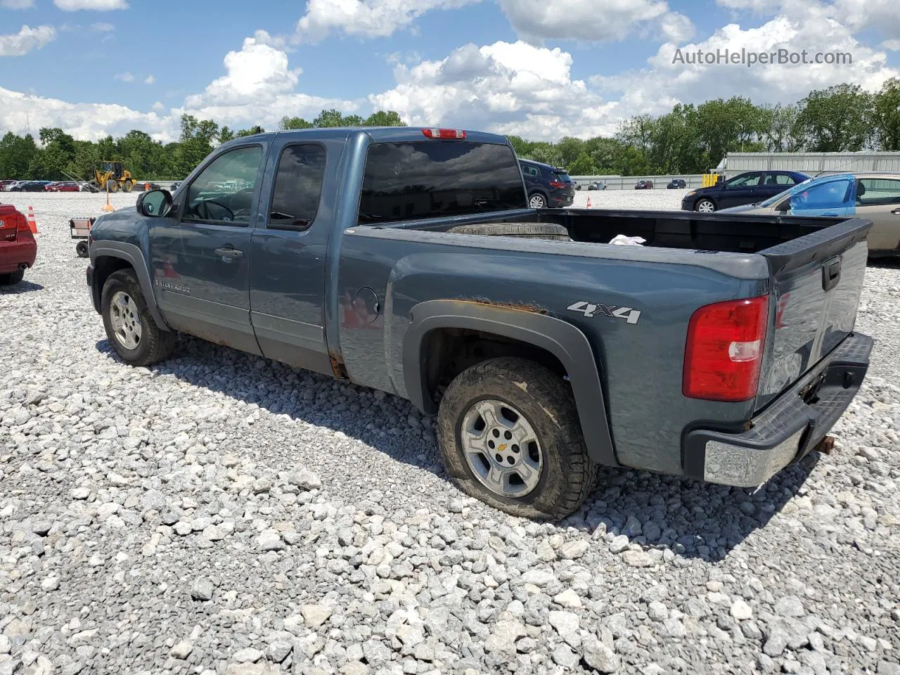 2008 Chevrolet Silverado K1500 Black vin: 2GCEK190381171818