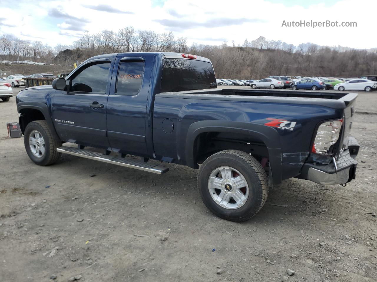 2008 Chevrolet Silverado K1500 Blue vin: 2GCEK190581149349