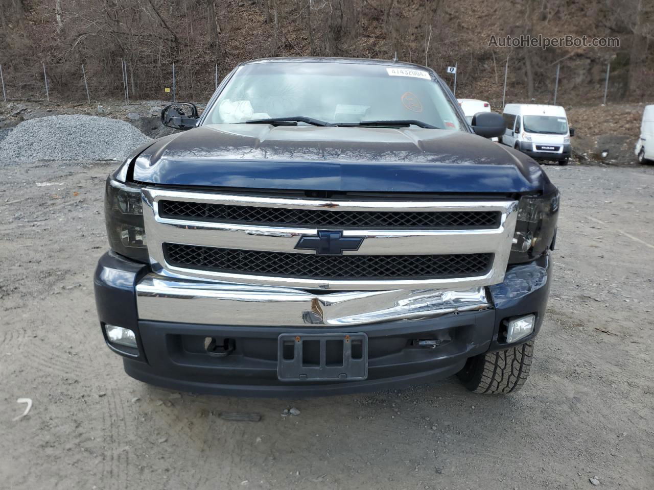 2008 Chevrolet Silverado K1500 Blue vin: 2GCEK190581149349