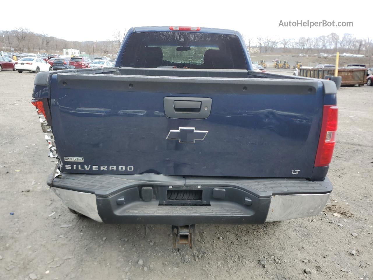 2008 Chevrolet Silverado K1500 Blue vin: 2GCEK190581149349